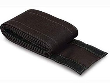 SAFCORD 4 Wide Carpet Cord Cover Black 6 Ft