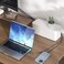 YECAYE 2 Pack Cable Management Box Pet Friendly Cable Box Organizer for Home Office ChildProof Floor Cord Cover Cord Management and Cord Hider White