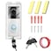 Young Dance AntiTheft Video Doorbell Mount with Key Highly Transparent Doorbell Lock Box KitFor Ring doorbell mountNo Drill Fits Doorbell 25H x 6W x 14D or Smaller