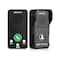 SANZUCO Doorbells Hands Free Wireless Doorbell Intercom Upgrade Waterproof Full Duplex Door Bell 1000 Feet Two Way Communication with 4 Chimes 8 Level Volume LED Flash Black