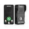 SANZUCO Doorbells Hands Free Wireless Doorbell Intercom Upgrade Waterproof Full Duplex Door Bell 1000 Feet Two Way Communication with 4 Chimes 8 Level Volume LED Flash Black