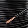 Maxxima 100 Ft 12 AWG Black THHN Stranded Copper Electrical Wire 600V Under Ground Indoor Outdoor Use Commercial Industrial Residential Grounding Wire
