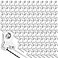 Zhengmy 100 Pack Non Shunted T8 Lamp Holder with Wires Turn Type T8 Lamp Socket PC Lamp Tombstone for LED Fluorescent Tube Replacements