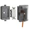 SIGMA ENGINEERED SOLUTIONS 16801 NonMetallic Weatherproof Outdoor Electrical Outlet Kit w Extra Duty Cover Box and 15 Amp GFCI Receptacle INUSE ClearGray 1 Gang Lockable with Patented Hinge