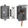 SIGMA ENGINEERED SOLUTIONS 16801 NonMetallic Weatherproof Outdoor Electrical Outlet Kit w Extra Duty Cover Box and 15 Amp GFCI Receptacle INUSE ClearGray 1 Gang Lockable with Patented Hinge