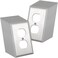 CML Hardware CML Duplex Receptacle Metal Wall Plate 1Gang Stainless Steel Outlet Covers 20 Pack Corrosion Resistant Switch Plates 430 SS Standard Size Brushed Finish Silver