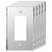 LIDER Reflective Decorator Wall Plate Mirrored Light Switch Plate Plexiglass Outlet Cover Oversized 1Gang 525 x 344 LWP31OASV5P Acrylic Mirror Glass Silver 5Pack