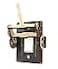 Green Tree Jewelry Steampunk Decora Rocker Throw Switch Black Wood Light Switch Plate Cover