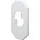 Arlington 8100LP1 MEGA Siding Plate for Large Fixtures