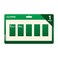 Lutron Claro 5Gang Screwless Light Switch Cover Plate Decorative Rocker Switch Plate Outlet Cover Satin SC5BI Biscuit