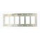 Leviton 6Gang DecoraGFCI Device Decora Wallplate Device Mount Stainless Steel 8443640