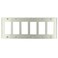 Leviton 6Gang DecoraGFCI Device Decora Wallplate Device Mount Stainless Steel 8443640