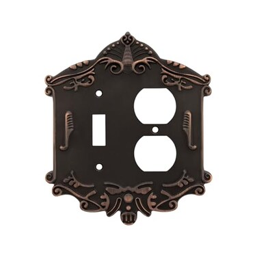 Nostalgic Warehouse Victorian Light Switch Cover Plate