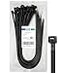 HS Long Heavy Duty Cable Tie Straps Plastic 50 Pack Outdoor Strong Large Zip Ties 30 InchIndustrial Zipties 200 Pound Strength UV Black