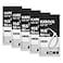 Karoka Zip Ties Heavy Duty with 250 Pounds Tensile Strength 116 Black Heavy Duty Cable ties 250 Piecesby