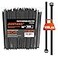 JIANYANG 18 Inch Zip Ties Double Sided Toothed 500 Pack100 LBS Tensile Strength Heavy Duty Cable Wire Ties With SelfLocking Adjustable More Durable Nylon Tie Wraps for Indoor Outdoor