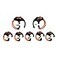 Cable Cuff Cable Sleeve PRO Pack of 7 2 x 3 Inch Large 5 x 2 Inch Medium Diameter Replacement Cable Ties