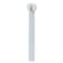 ThomasBetts Thomas Betts TY526M 11 Natural Cable Ties 30 lb Tensile Strength Stainless Steel Barb and Infinite Locking Positions Corrosion Resistant Nylon for Indoor Application 100 Pack