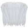 Rienar 1000 Pcs White Zip Ties 6 Inch Clear SelfLocking Nylon Cable Ties Premium Heavy Duty Plastic Wraps Wire Ties for Indoor and Outdoor