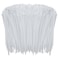 Rienar 1000 Pcs White Zip Ties 6 Inch Clear SelfLocking Nylon Cable Ties Premium Heavy Duty Plastic Wraps Wire Ties for Indoor and Outdoor