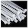 BAIJIAER Large zip ties 24 inch white heavy duty zip ties for outdoor use 50 pcs strong extra long cable ties big industrial plastic tie wraps