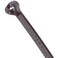 ThomasBetts Thomas Betts TY25MX Cable Tie 50lb 7 Ultraviolet Resistant Black Nylon with Stainless Steel Locking Device Bulk Pack 1000 Pack