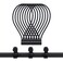 FRKNER Magnetic Twist Ties Reusable Silicone Cable Ties with Strong Magnet for Bundling and OrganizingCord Wrap Clip Straps for Home or Office Black8 Packs