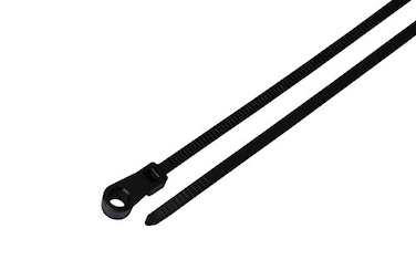 South Main Hardware 15in 100Pack Screw Mount 120lb Black Speciality Cable Tie