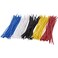 Sunmns 250 Piece Colorful Metallic Twist Cable Cord Wire Ties Reusable Fastening 6 Inch