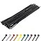 GTSE 14 Inch Black Heavy Duty Zip Ties 100 Pack 120lb Strength UV Resistant Nylon Cable Ties SelfLocking 14 Tie Wraps
