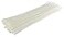 GTSE 14 Inch WhiteClear Heavy Duty Zip Ties 100 Pack 120lb Strength UV Resistant Nylon Cable Ties SelfLocking 14 Tie Wraps