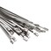 OFFO Metal Zip Ties 158 in Premium Heavy Duty Stainless Steel Wire Multifunctional Locking Exhaust Wrap Flexible Durable 30 PCS