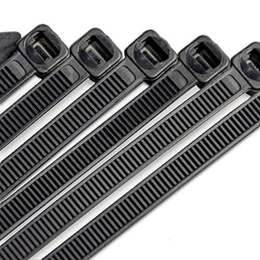Flurhrt F01 Nylon Zip Ties Cable Ties 10 Inch Black Pack of 100