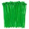 MILEKE 8 Inch Clear Zip Ties Tying Length 67 300pcs Nylon Cable TiesHeavy Duty Cord Strap GREEN