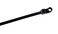 Gardner Bender 48308UVB Mounting Cable Tie 8 inch 50 lb Electrical Wire and Cord Management Nylon Zip Tie 100 Pk UV Resistant Black