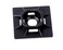 Gardner Bender MB20UVB Cable Tie Mounting Base 1 Inch x 1 Inch Wire Cord Management Industrial and Household Use 100 Pk UV Resistant Black