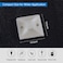 10Gtek Self Adhesive Cable Tie Mounts 3M Strongly AdhesiveBacked Zip Tie Base Holders for Home Office Cable Wire Management195mm x 195mm White 100pack