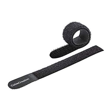 CableCreation Cable Ties 7 inch 50PCS Reusable Fastening Organizer CordTie Wrap Nylon Adjustable Cable Management 7 08 inchBlack