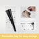OFFO Black Metal Zip Ties 95 PCS 118 in Ties Premium Heavy Duty Stainless Steel Wire Multifunctional Locking Exhaust Wrap Flexible Durable