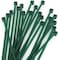 KINGLAKE GARDEN Green Zip Ties 6 Inch 3MM 300 Pack 18 Lbs Green Nylon TiesPremium Plastic Wire Ties for Indoor and Outdoor