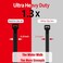 BethTie Black 8 Inch Zip Ties 2500 Pack 65 LBS Tensile Strength SelfLocking Nylon PA66 UV Resistant Cable Ties for Indoor and Outdoor Use