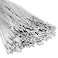 LEIFIDE 500 Pcs Metal Zip Ties 304 Stainless Steel Zip Ties Heavy Duty Self Locking 220 Pound Tensile Strength Cable Suitable for Exhaust Wrapping Fence Outdoor Workshop Canopy59 Inch