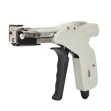 JOUGU Metal Zip Ties Cutter Stainless Steel Cable Tie Gun can adjust tightness One hand type for SelfLocking Stainless Steel Cable Ties Heavy Duty Tensioning Cutting Tool
