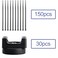 Yookeer 180 Pieces Magnetic Zip Tie Mount Multipurpose Cable Holder Magnets Magnetic Wire Management Bases with Heavy Duty Zip Mount Nylon Cable Ties in Total 22mm