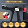 Yangoutool Cable Tie Gun Fasten and Cut Cables with 16 Adjustable Tension Settings Fit 28mm to 12mm Wide and up to 2mm Thick Nylon Ties