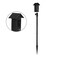 HOLACA Spike Pole Mount Ground Stake and Weatherproof Silicone Skin for Ring Stick Up Cam Battery HD Security Camera3rd Generation Suitable for Stake into Soft Ground
