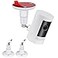 ALERTCAM 2Pack Adhesive Wall Mount for Ring Stick Up Cam Ring Outdoor Cam Plus 360 Degree Adjustable Screwless Bracket for Your Surveillance Camera 2 Ways Installation Without Drilling
