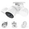 MSAFF Eave Mount for Google Nest Cam with Floodlight Outdoor Camera ABS Stability Protective Case Google Nest Flood Light Camera Outdoor Eave Mount