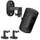 ALERTCAM 2Pack Adjustable Security Wall Mount Bracket for Ring Stick Up Cam Ring Outdoor Cam Plus Perfect View Angle for Your Surveillance Camera System Black