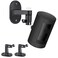 ALERTCAM 2Pack Adjustable Security Wall Mount Bracket for Ring Stick Up Cam Ring Outdoor Cam Plus Perfect View Angle for Your Surveillance Camera System Black